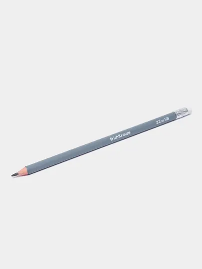 Чернографитный карандаш ErichKrause Classic triangle, с ластиком, HB 55270 q0000053339