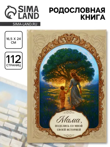 Сималенд Родословная книга для семьи, 56 листов