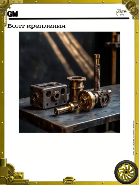 GM Болт крепления