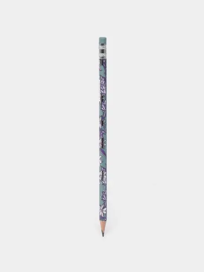 Чернографитный карандаш ErichKrause Lavender, трехгранный, HB 56956 q0000053342