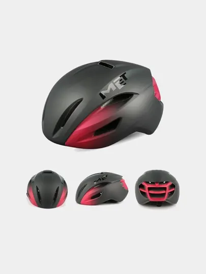 Велосипедный шлем каска Met Manta MIPS (Grey/Fluo Yellow, L 58-61см) красный/зеленый