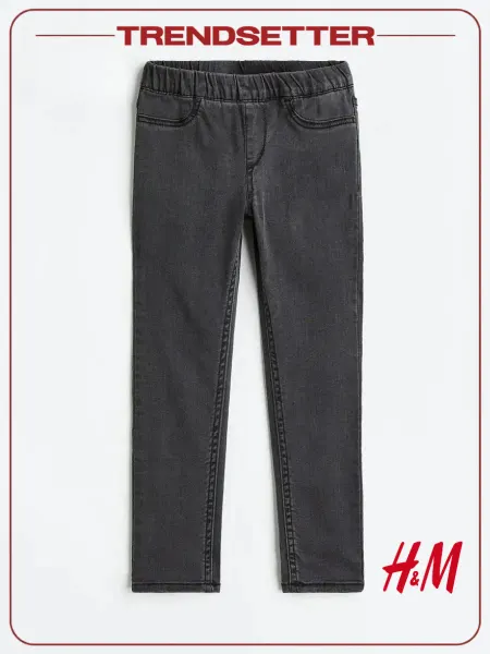 H&M Джеггинсы детские джинсы школьные узкие