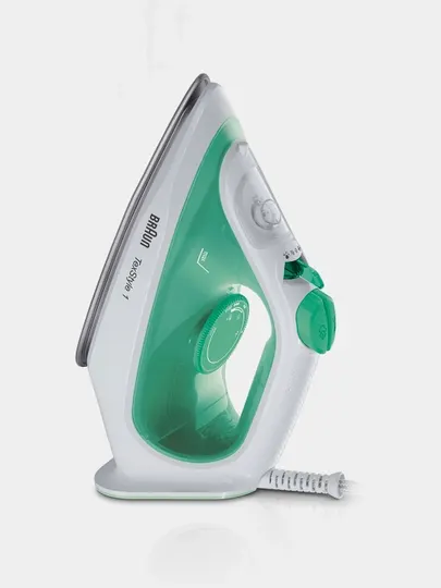 Утюг паровой Braun SI1040GR TexStyle 1, 2000 Вт, паровой удар 120 г/мин