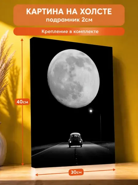AvalonDecor Картина на стену Авто 30х40