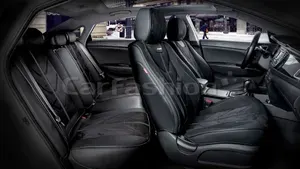 Универсальные каркасные чехлы 5D на автомобильные сиденья CarFashion START PLUS черный