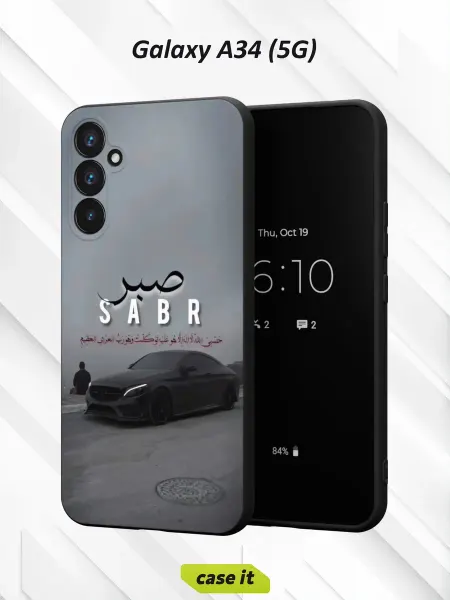 Case it Чехол на Samsung A34 5Gс принтом Mercedes-Benz CLS 63 AMG