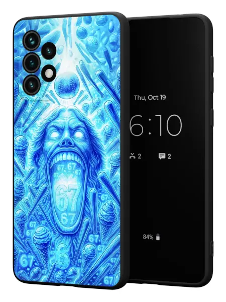 PBl store Чехол на Samsung A33 5G с принтом six seven 67