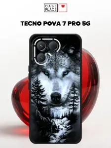 Чехол на Текно Пова 7 Про 5G волк