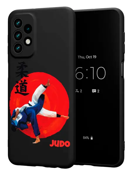 PBl store Чехол на Samsung A23 5G с принтом Дзюдо