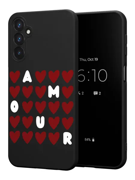 FACTORIA Чехол на Samsung Galaxy A25 (5G) с принтом AMOUR