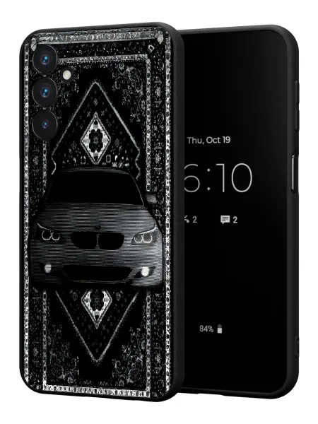 PBl store Чехол на Samsung Galaxy A25 (5G) с принтом BMW e60 Ковер