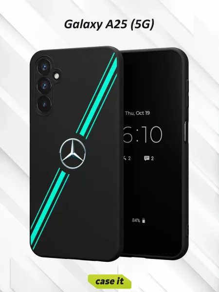 Case it Чехол на Samsung A25 (5G) с принтом Mercedes-AMG Petronas F1