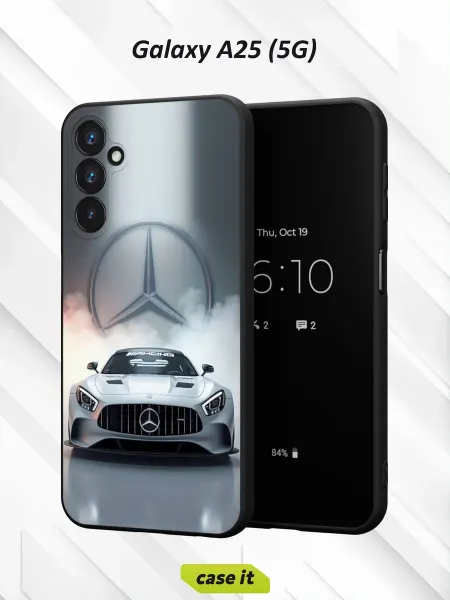 Case it Чехол на Samsung A25 (5G) с принтом суперкар Mercedes-AMG