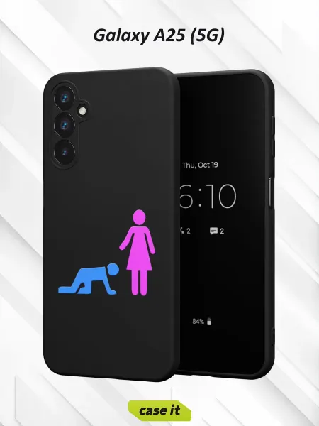 Case it Чехол на Samsung A25 (5G)с принтом Мужчина и женщина