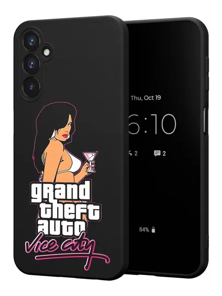 PBl store Чехол на Samsung Galaxy A25 (5G) с принтом GTA vice city