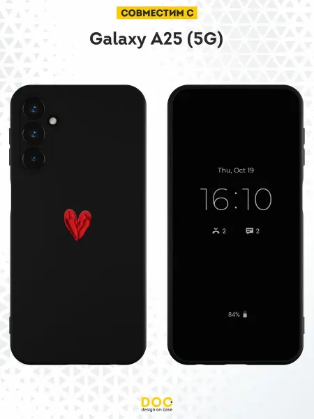 DesignOnCase Силиконовый чехол на Samsung Galaxy A25 (5G) принт ястреб