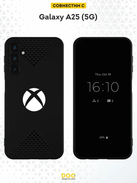 DesignOnCase Чехол на Samsung Galaxy A25 (5G) с принтом Xbox