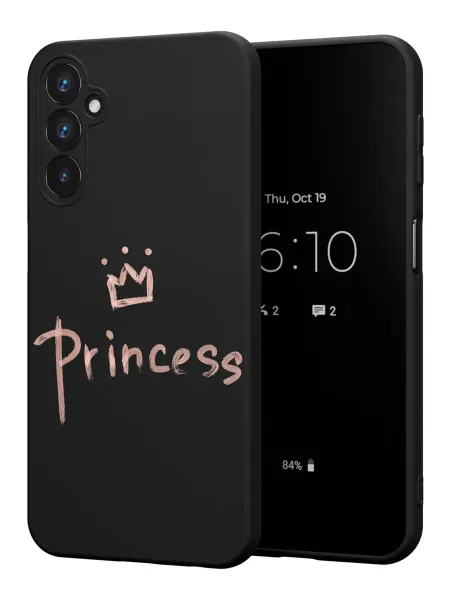 FACTORIA Чехол на Samsung Galaxy A25 (5G) с принтом Надпись Princess