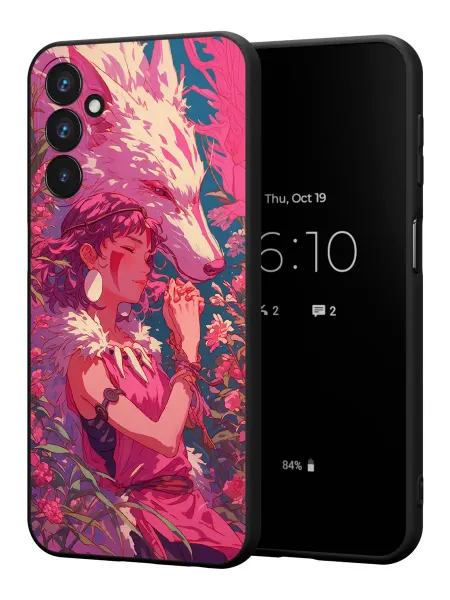 PBl store Чехол на Samsung Galaxy A25 (5G) Mononoke Hime аниме