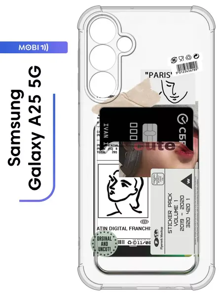 Mobi711 Чехол с карманом для Samsung Galaxy A25 5G