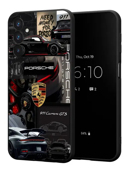PBl store Чехол на Samsung Galaxy A25 (5G) с принтом Porsche