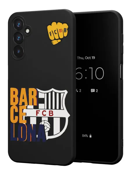 PBl store Чехол на Samsung Galaxy A25 (5G) с принтом ФК Барселона