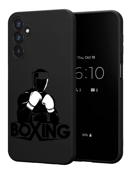 PBl store Чехол на Samsung Galaxy A25 (5G) с принтом Бокс