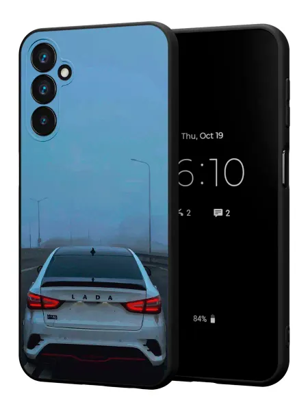 PBl store Чехол на Samsung Galaxy A25 (5G) с принтом ЛАДА Веста