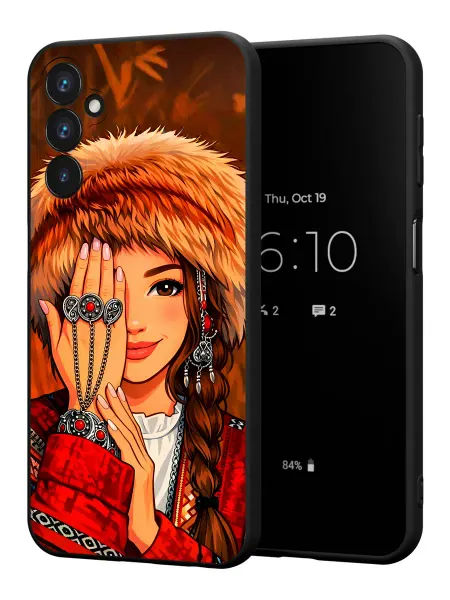 PBl store Чехол на Samsung Galaxy A25 (5G) принт Восточная красавица