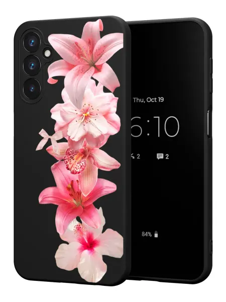 PBl store Чехол на Samsung Galaxy A25 (5G) с принтом Лилии
