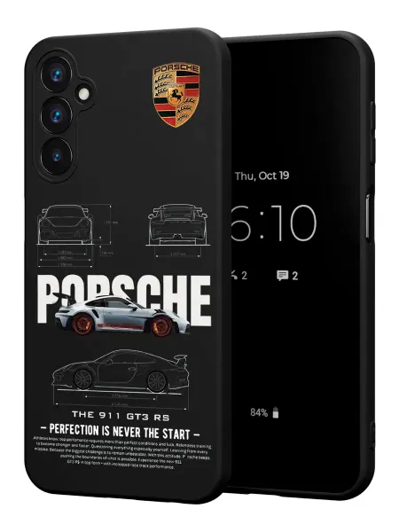 PBl store Чехол на Samsung Galaxy A25 (5G) с принтом Порш
