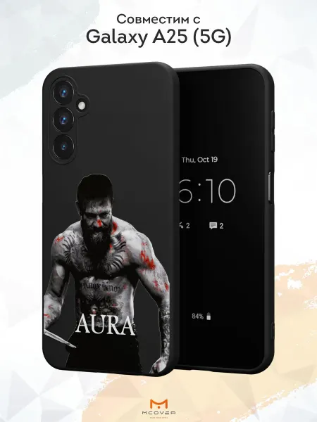 Мобилиус Чехол на Samsung Galaxy A25 (5G) с принтом UFC