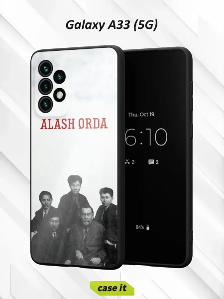 Case it Чехол на Samsung A33 5Gс принтом Alash Orda