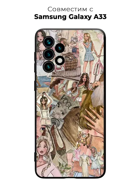 ANP Case Чехол на Samsung A33 5G для девочки