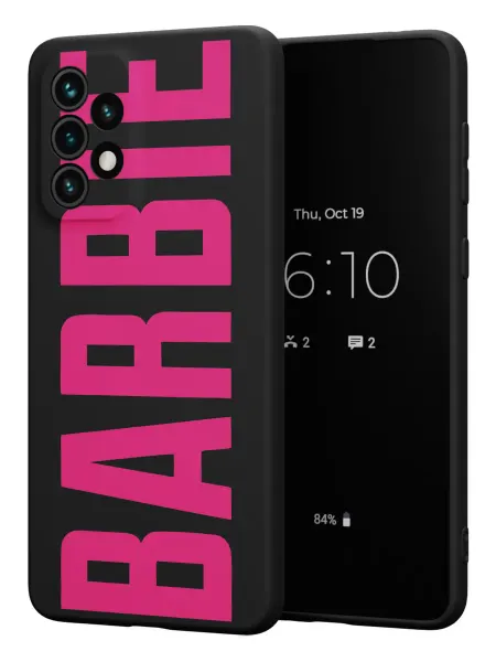 FACTORIA Чехол на Samsung A33 5G с принтом Надпись BARBIE