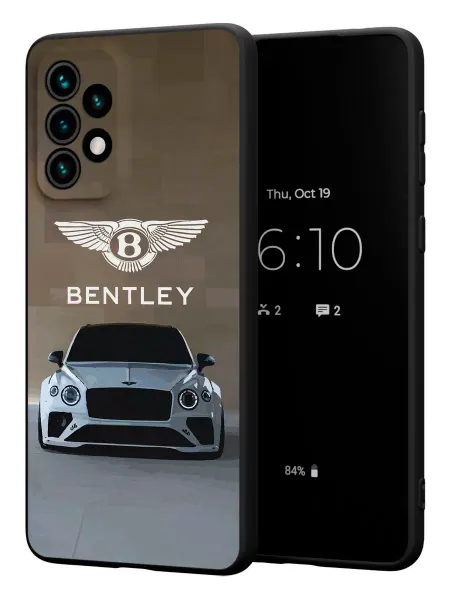 PBl store Чехол на Samsung A33 5G с принтом Bentley