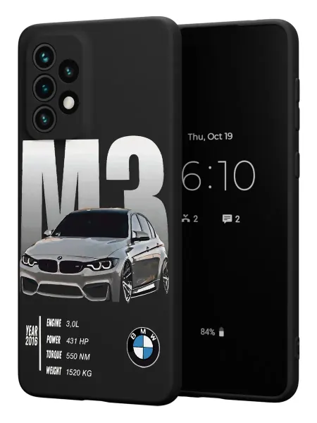 PBl store Чехол на Samsung A33 5G с принтом BMW м3