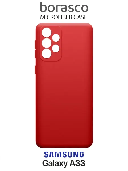 BORASCO Чехол Samsung Galaxy A33 5G Microfiber Case