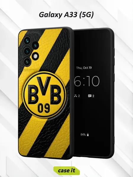 Case it Чехол на Samsung A33 5G с принтом Боруссия Дортмунд