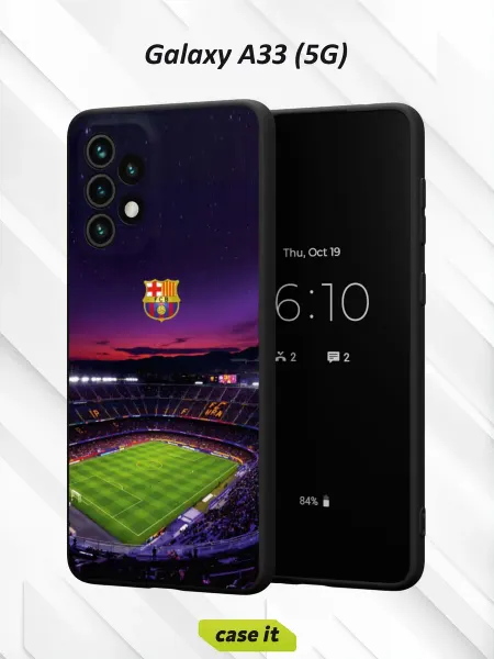 Case it Чехол на Samsung A33 5G с принтом Спотифай Камп Ноу