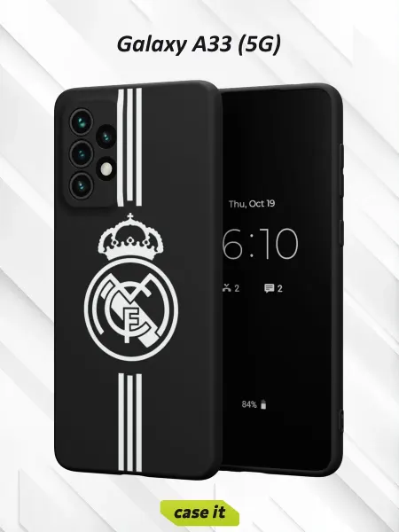 Case it Чехол на Samsung A33 5G с принтом ФК РЕАЛ ЧБ