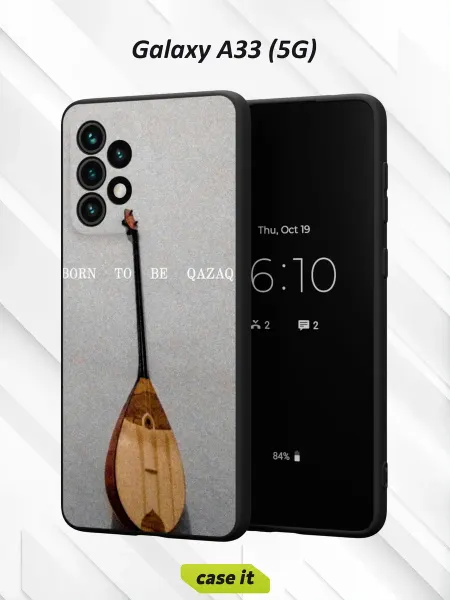 Case it Чехол на Samsung A33 5Gс принтом Домра
