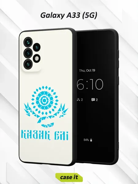 Case it Чехол на Samsung A33 5Gс принтом Казахстан