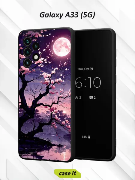 Case it Чехол на Samsung A33 5Gс принтом китайская слива