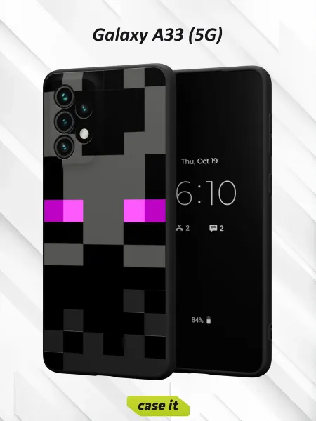 Case it Чехол на Samsung A33 5Gс принтом Эндермен