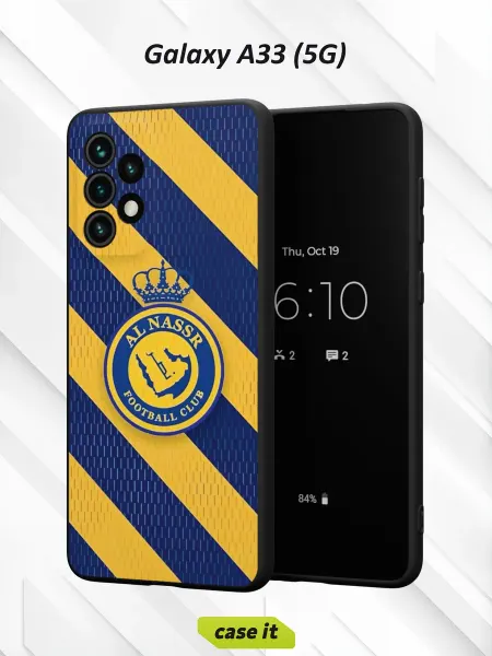 Case it Чехол на Samsung A33 5G с принтом Аль-Наср