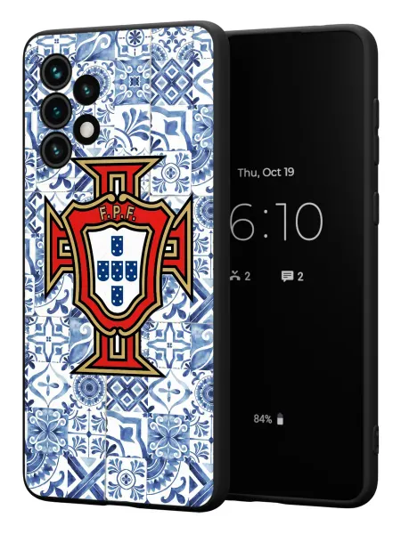 PBl store Чехол на Samsung A33 5G с принтом Португалия CR7