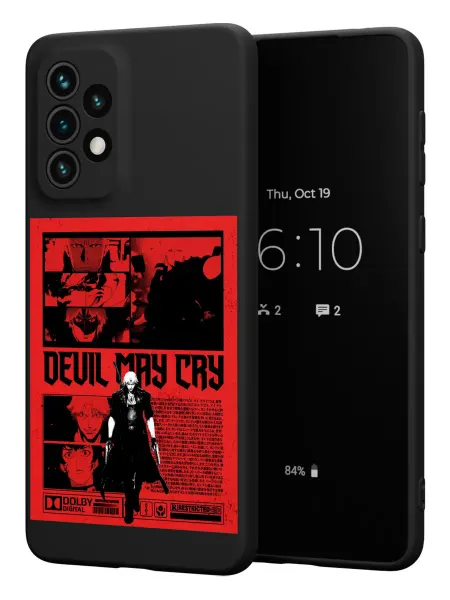 PBl store Чехол на Samsung A33 5G с принтом Devil may cry