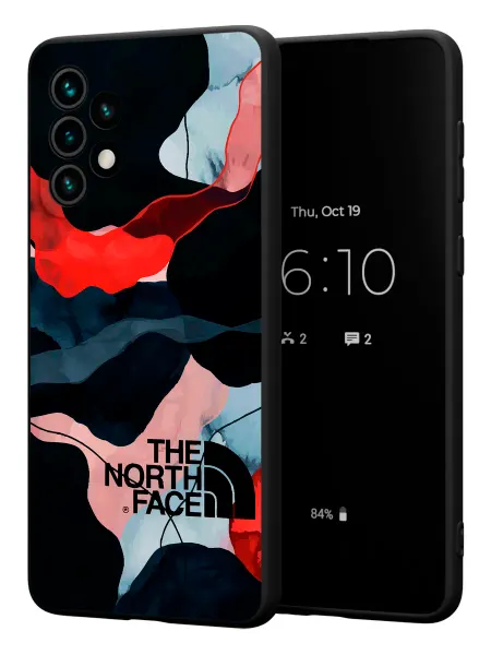 PBl store Чехол на Samsung A33 5G с принтом North Face