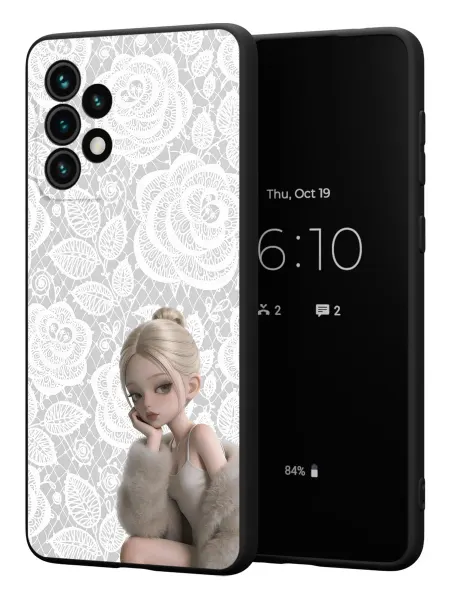 FACTORIA Чехол на Samsung A33 5G с принтом Барби